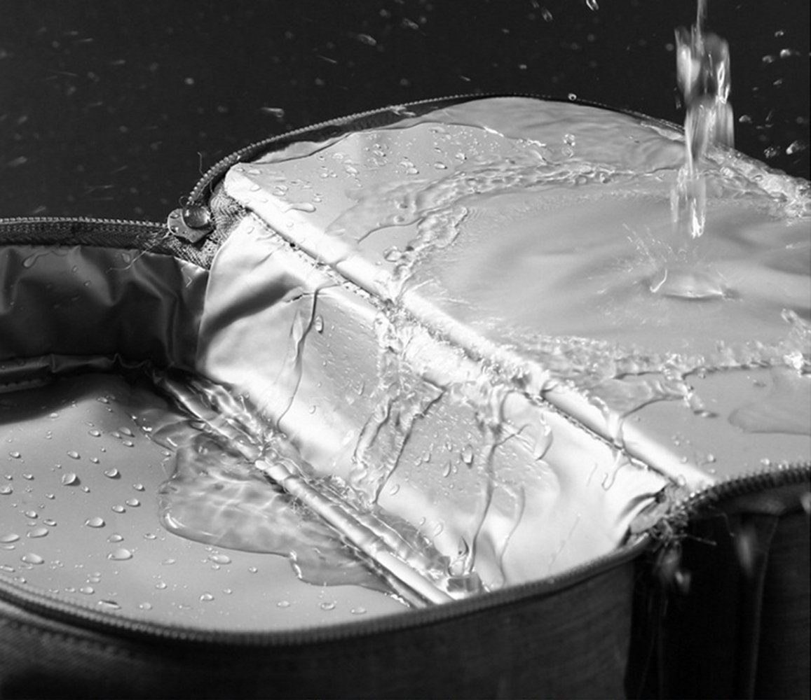 SCOBAG Kosmetiktasche Kosmetiktasche Travel Organiser Großes Fassungsvermögen (1-tlg, Bequemer Haken-Kosmetikbeutel), Wasserdicht schimmelfest nass und trocken Trennung