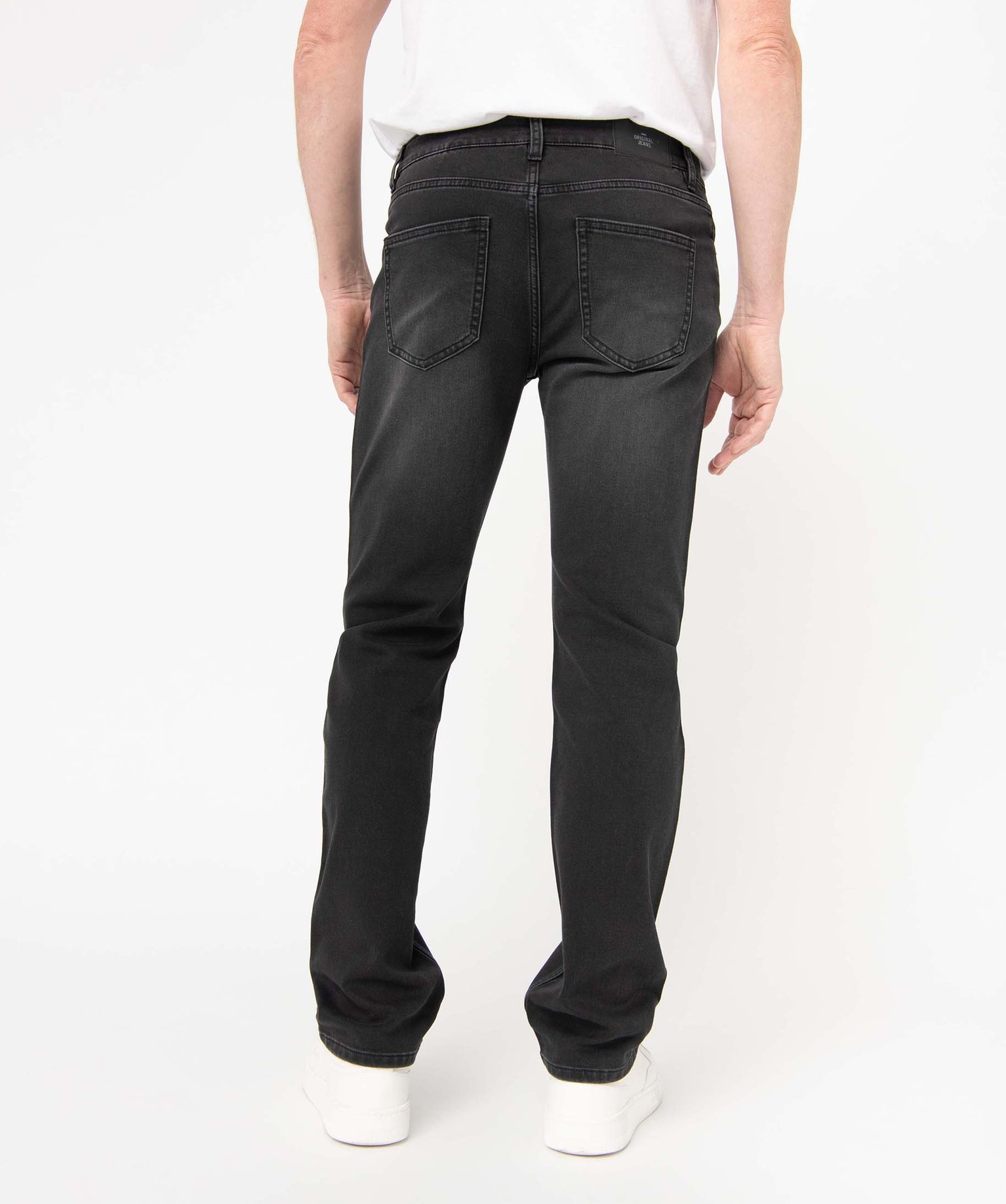 Jean homme coupe régular noir | GEMO