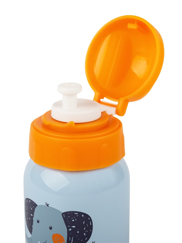 Sigikid Kindergarten-Set Trinkflasche & Brotdose in Blau Elefant günstig kaufen onesize