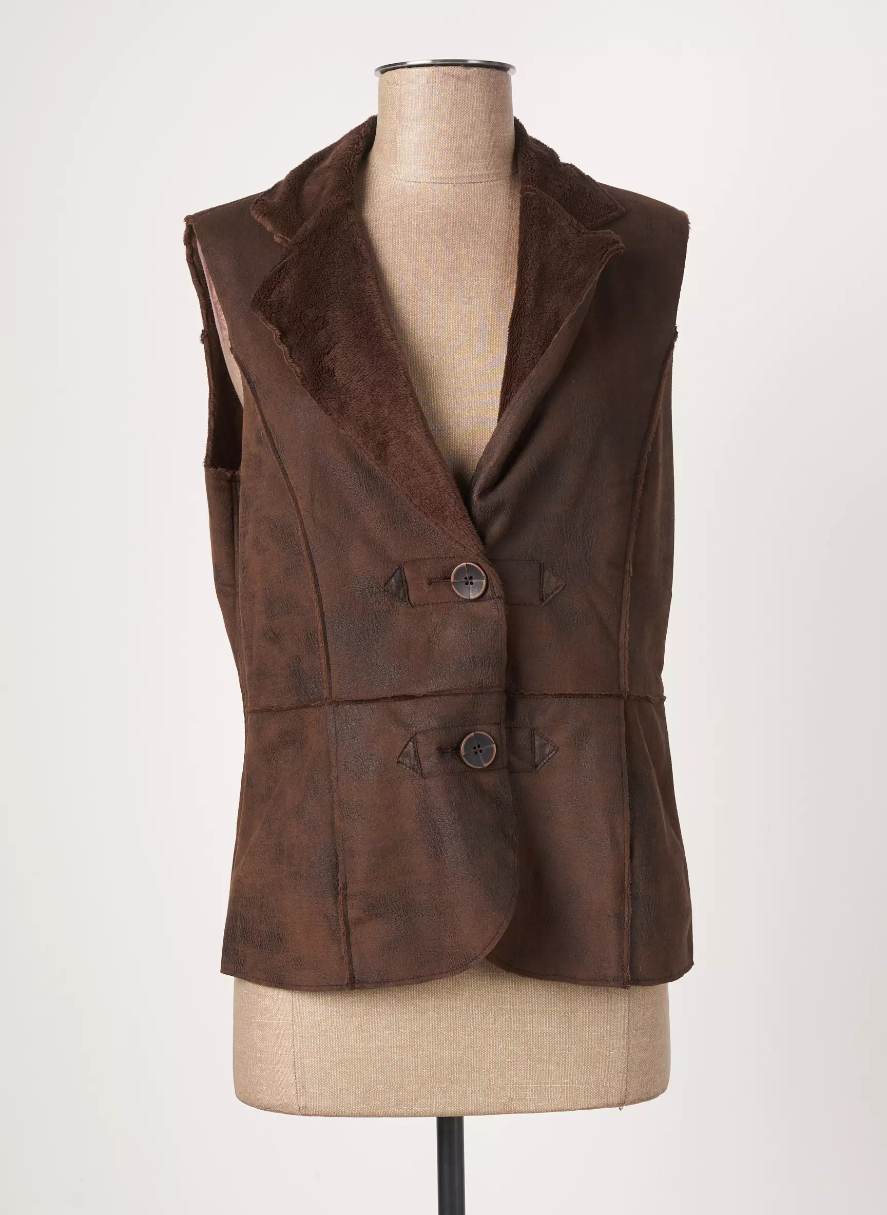Rabe Gilet Femme couleur marron