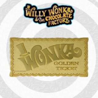 Willy Wonka Golden Ticket Limited Edition Collectible