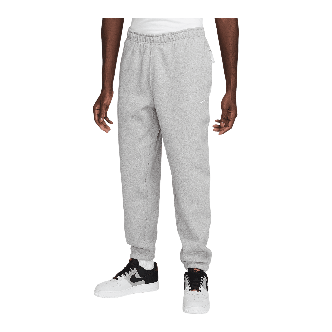 Nike Fleece Solo Swoosh Jogginghose Grau F063