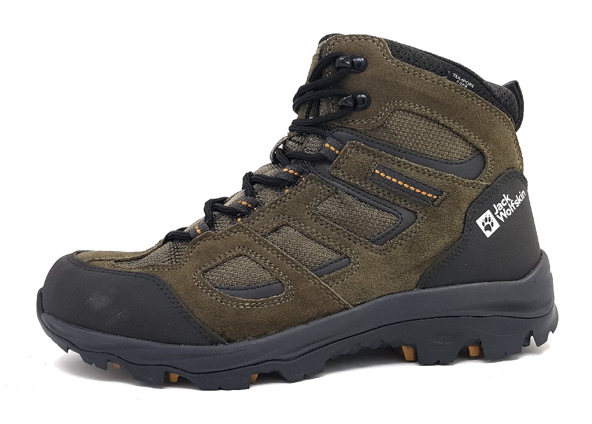 Jack Wolfskin Vojo 3 Tex. Mid M 4042462/4287 Grün 4287 Khaki/ Phantom