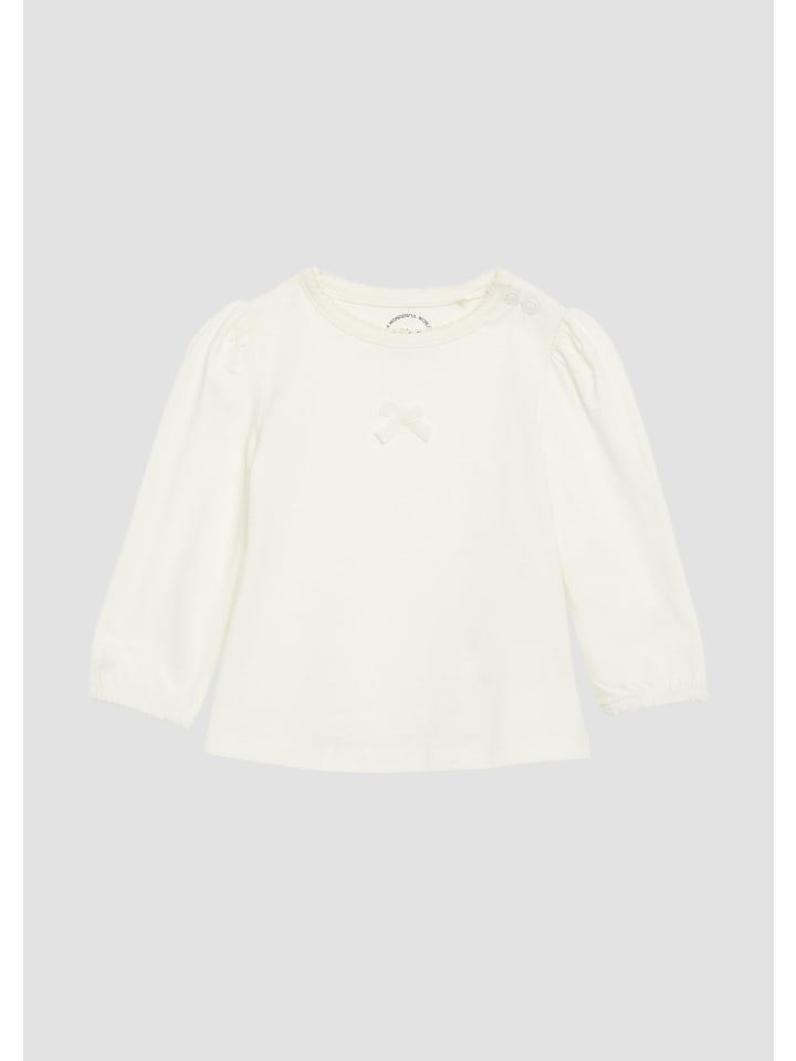 s.Oliver T-Shirt langarm in Creme günstig kaufen