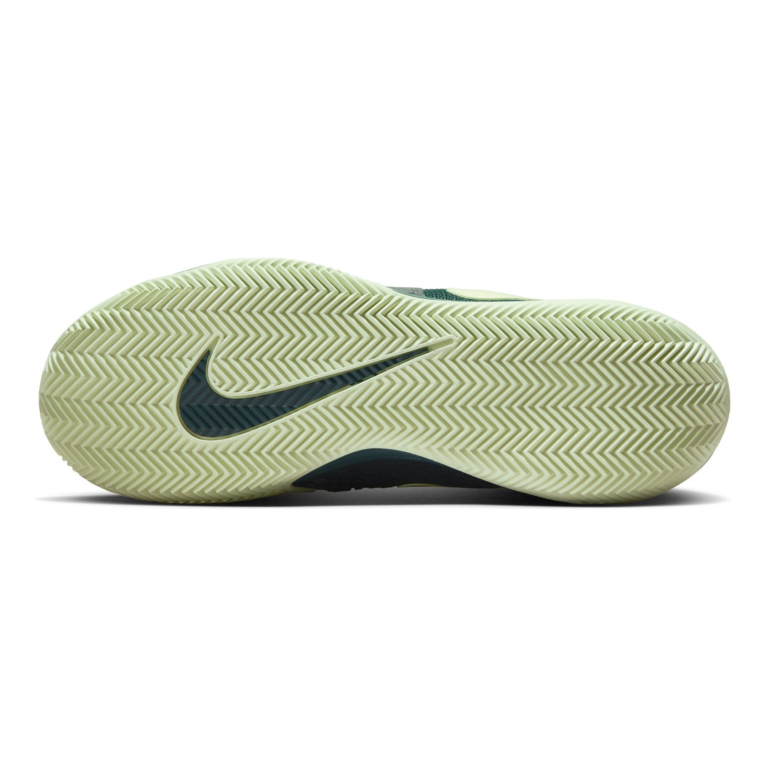 Court Vapor Cage 4 Rafa Sandplatzschuh Herren - Dunkelgrün, Limette