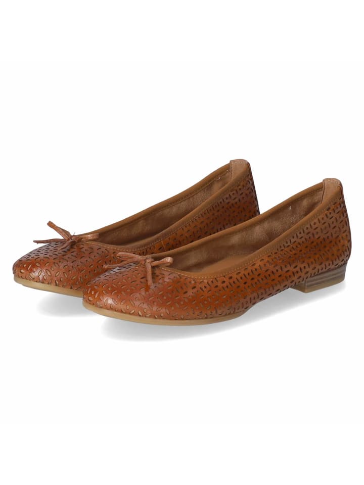 Tamaris Ballerinas in Braun günstig kaufen