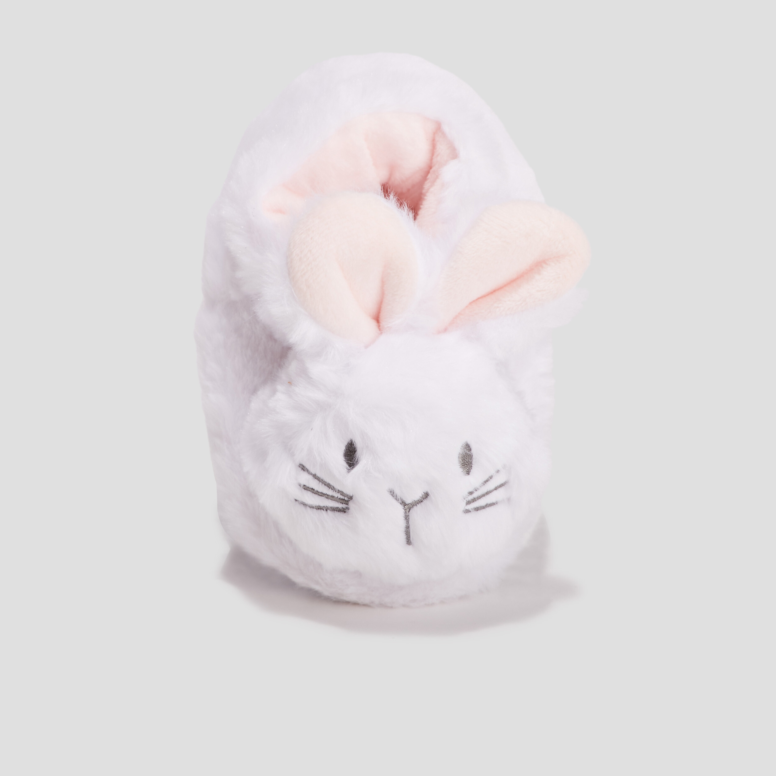Chaussons fantaisie blanc bébé fille | La Halle