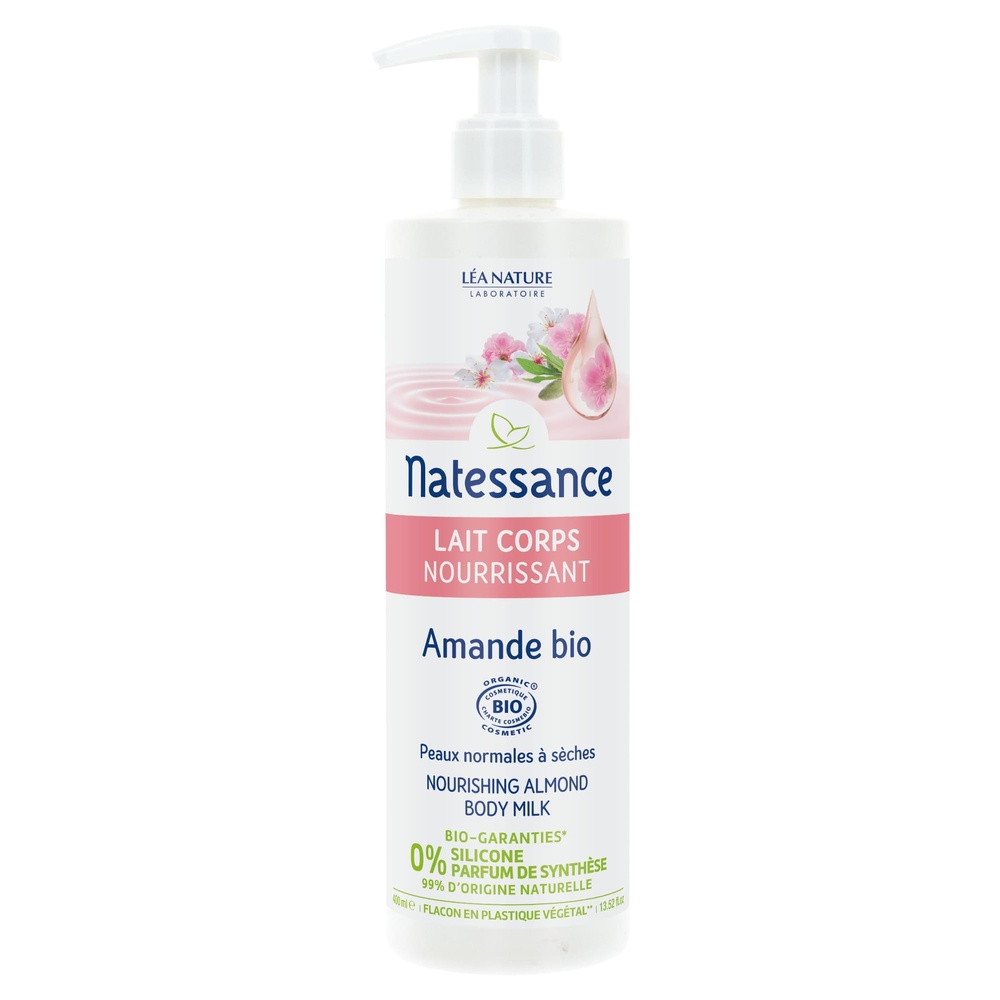 natessance Lait corps nourrissant - Amande Bio Lait