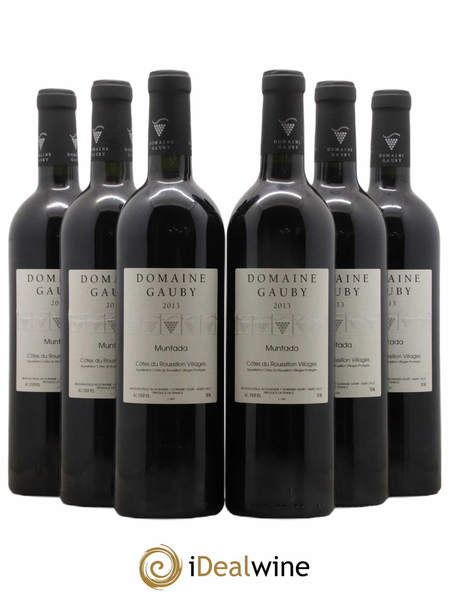 Côtes du Roussillon Villages La Muntada Gauby (Domaine)  2013 - Lot de 6 Bouteilles