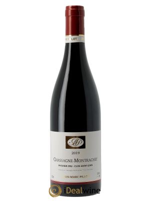 Chassagne-Montrachet 1er Cru Clos Saint-Jean Jean-Marc Pillot et Fils (Domaine)  2019 - Lot de 1 Bouteille