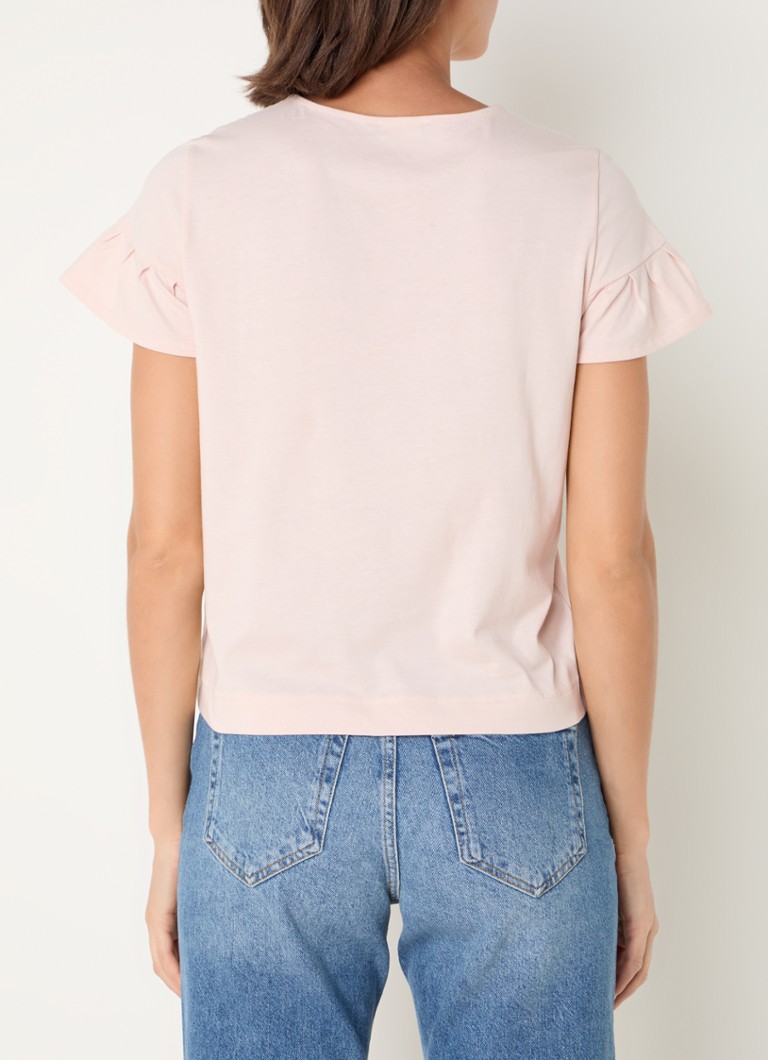 Benetton T-shirt with ruffles