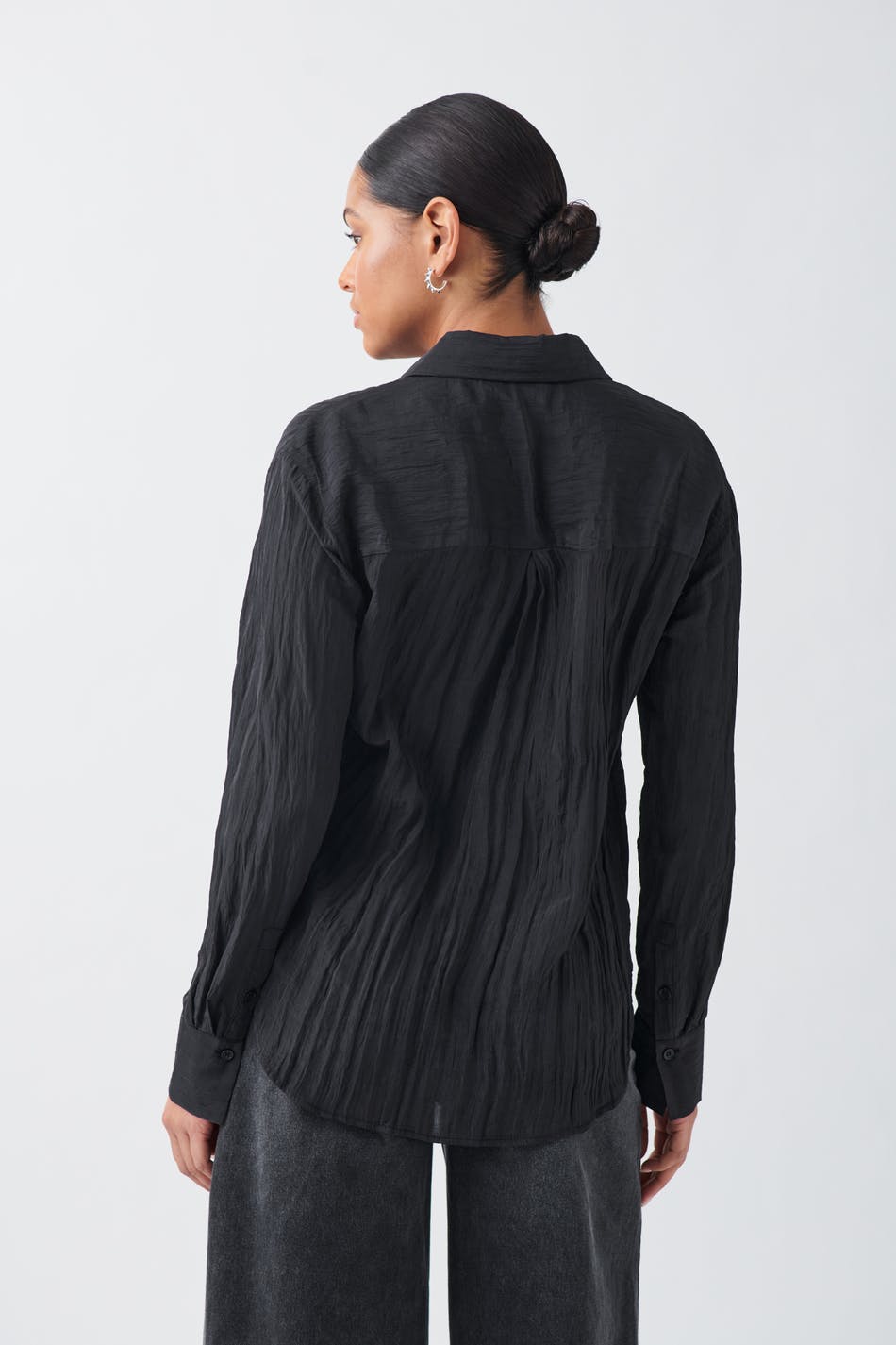 Crinkled shirt