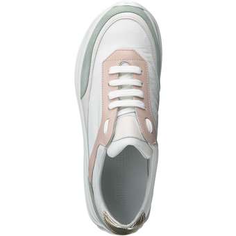 Candice Cooper Spark One Plateau Sneaker in weiß