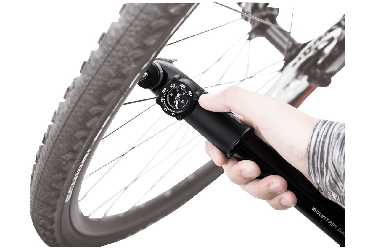 Topeak Mountain DA_G Minipumpe mit Manometer