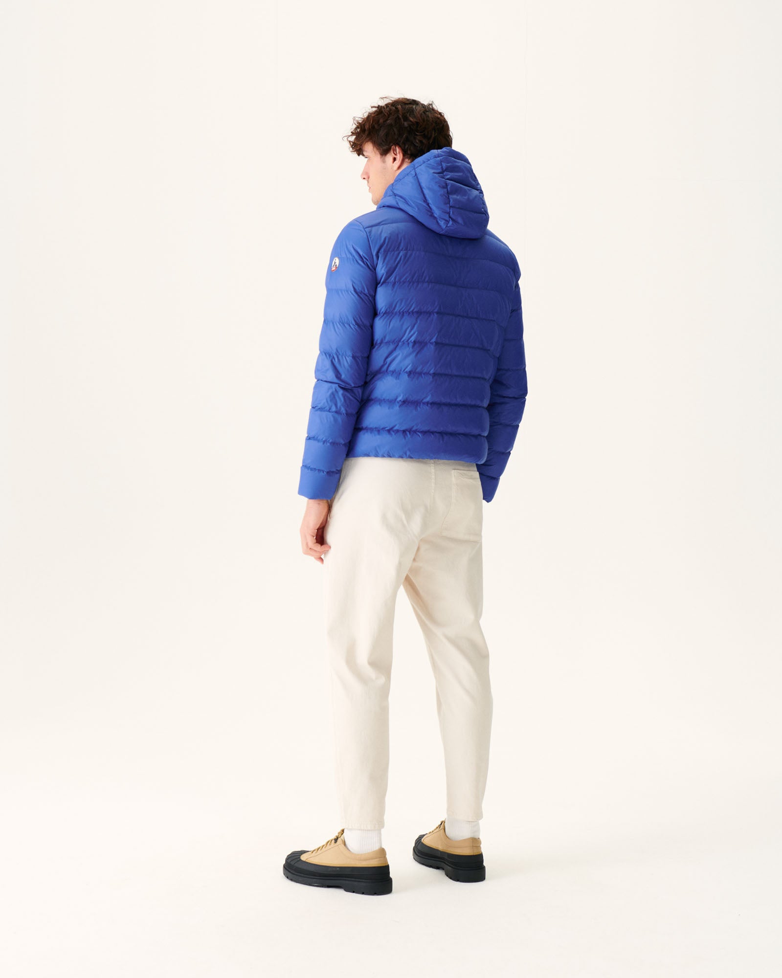 Doudoune à capuche Dark denim Jorge