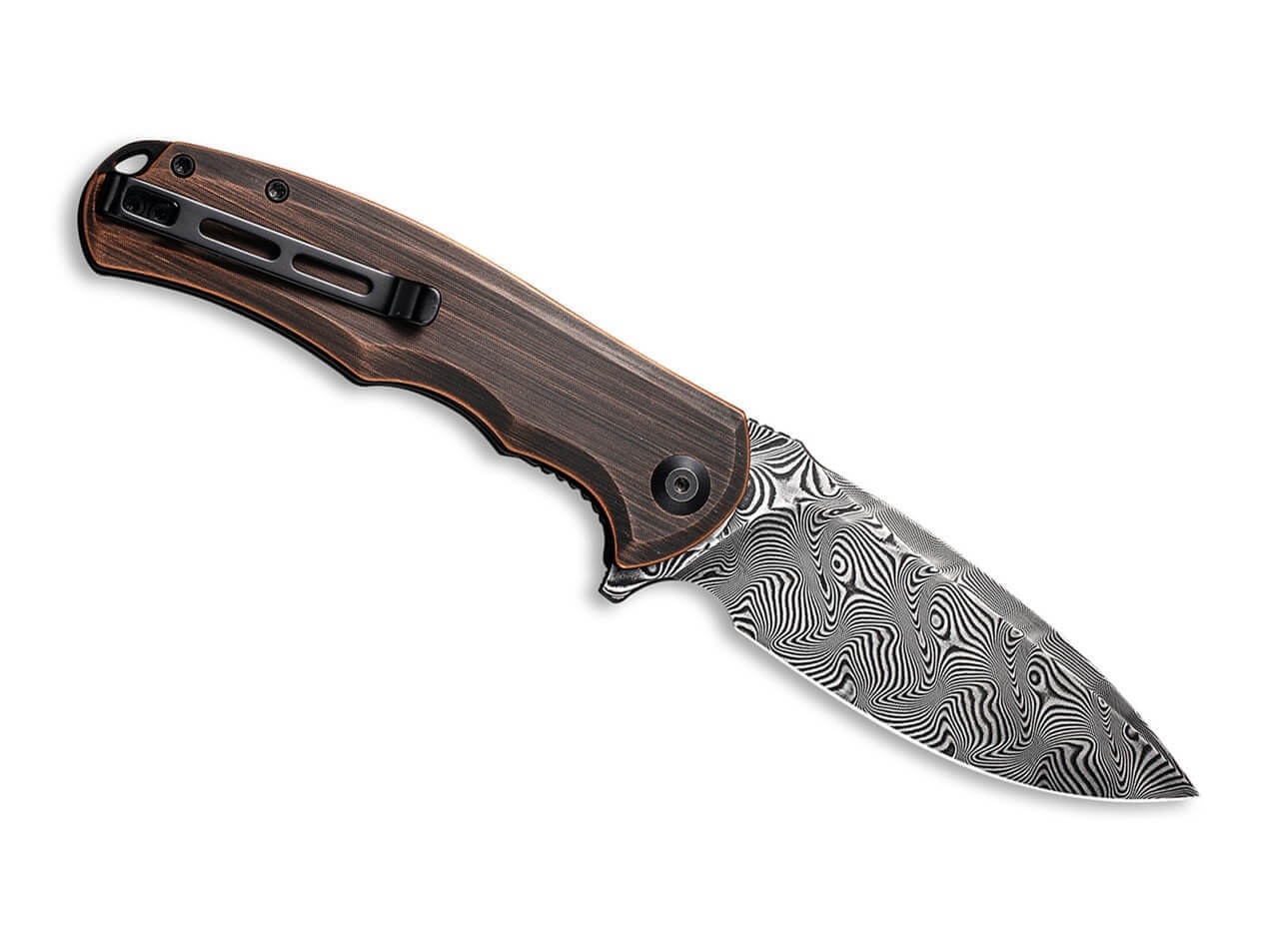 Praxis Black Copper Damascus