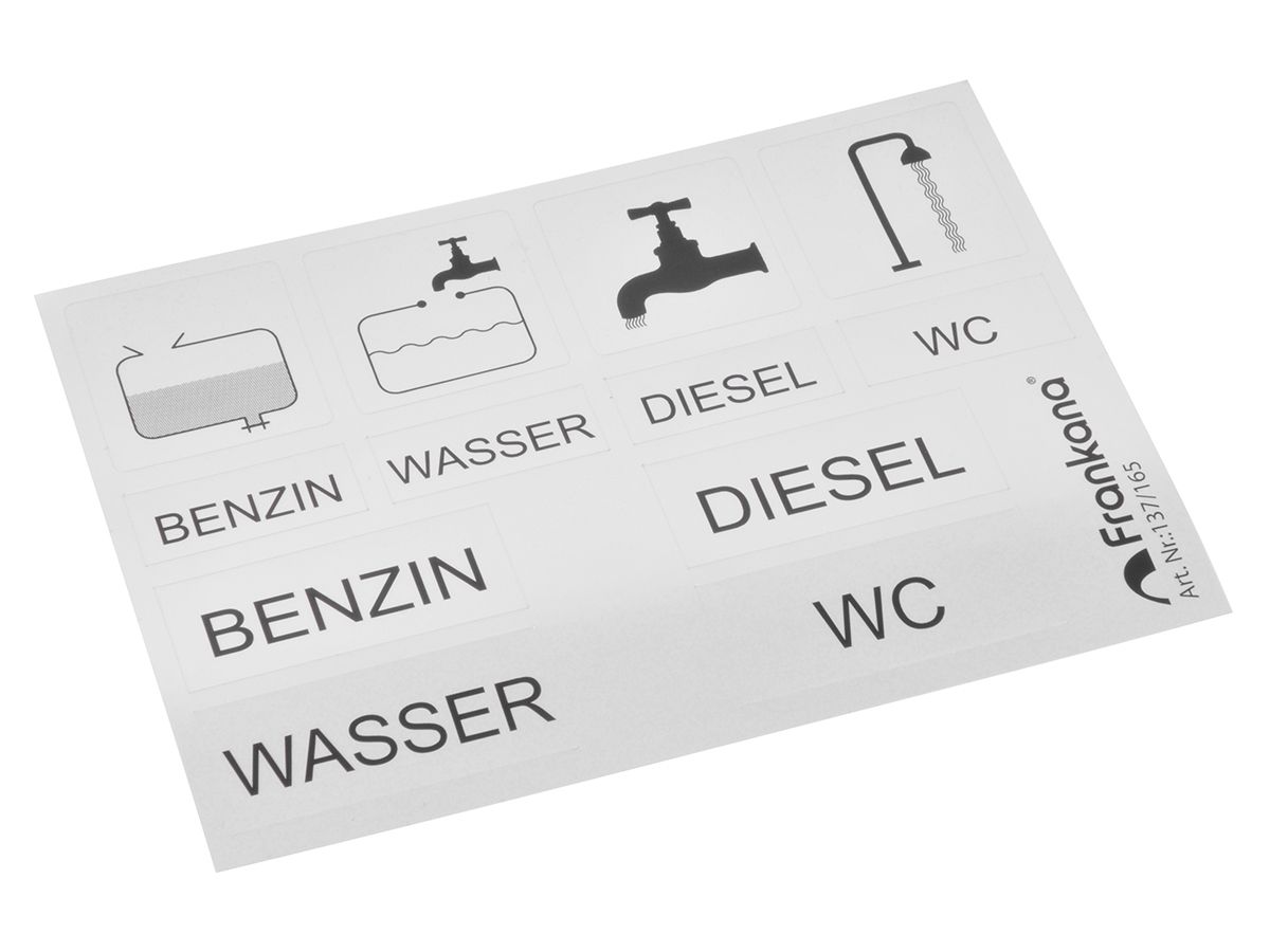 Symbole Aufkleberset