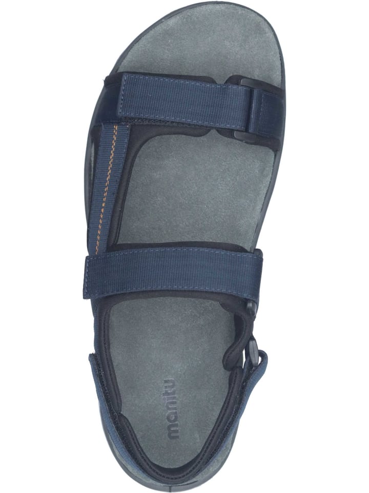 manitu Klassische Sandaletten in blau günstig kaufen