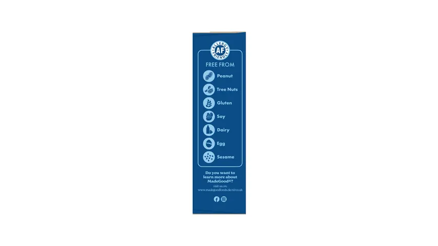 MADEGOOD Bio Müsliriegel mit Schokolade und Vanillegeschmack 120 g