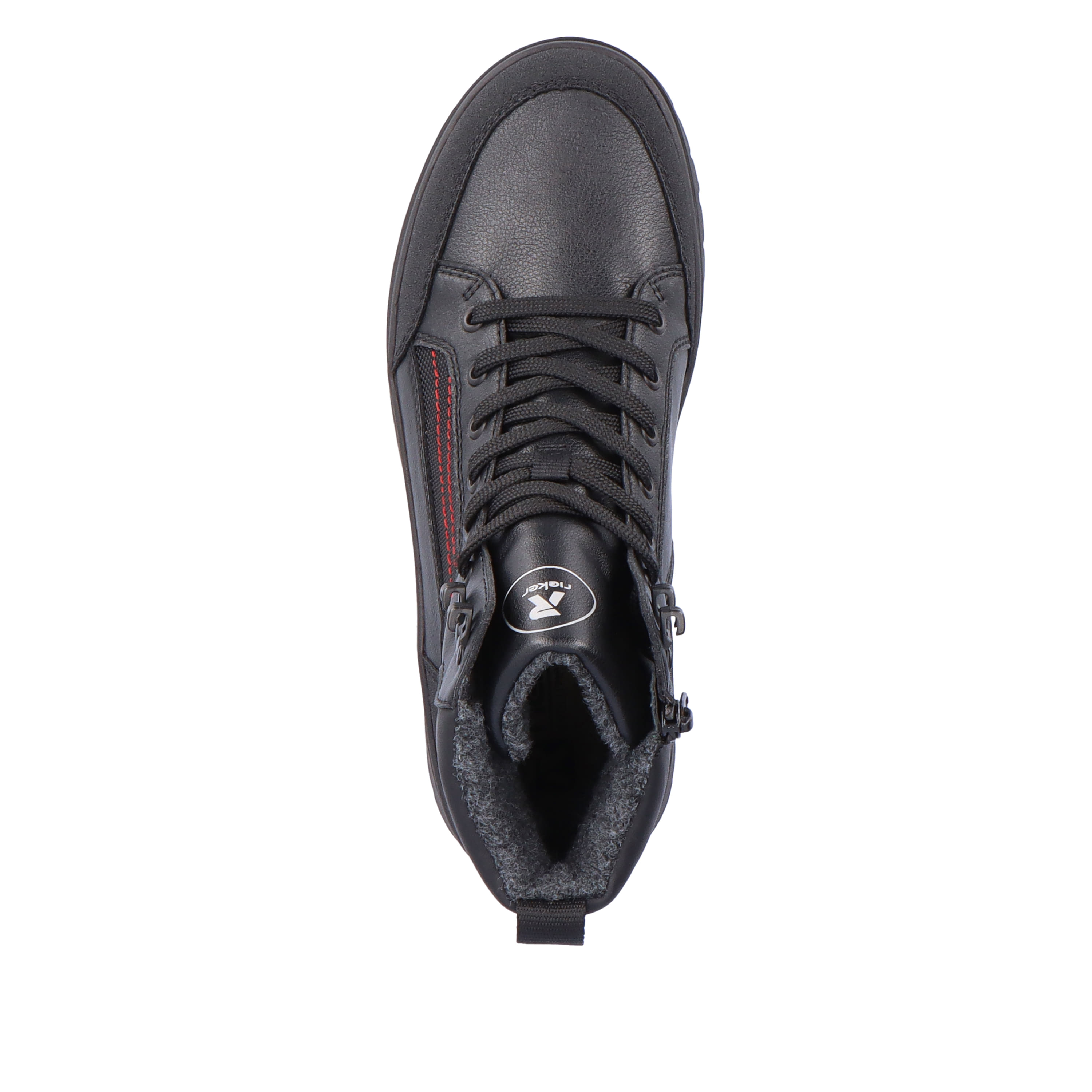 Rieker Herren Schnürstiefel deep black