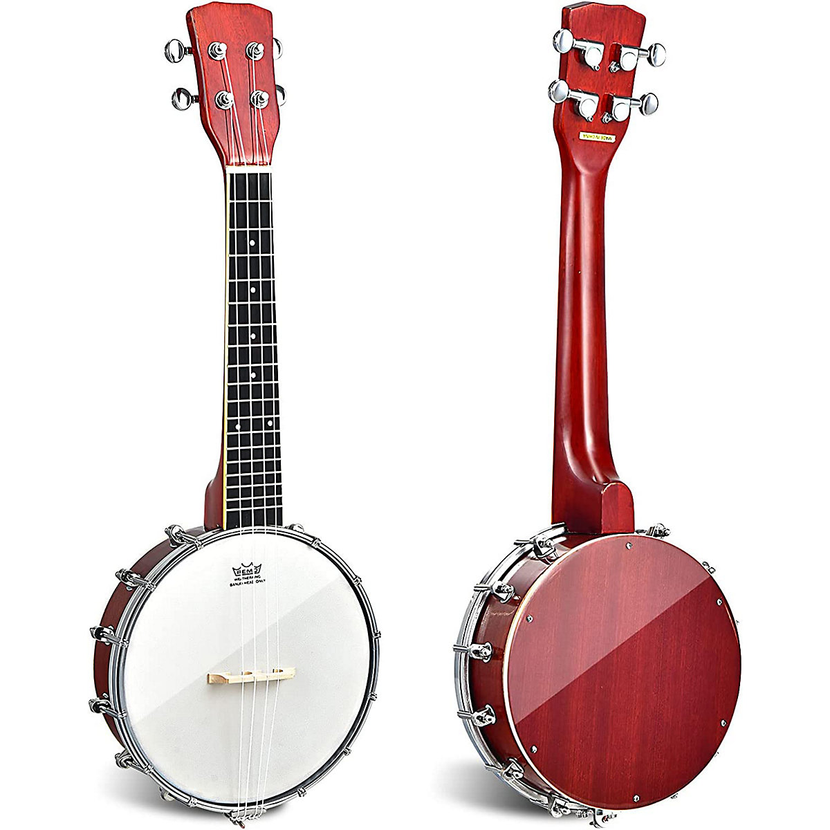 4 Saiten Banjo 24 Zoll mit Stimmgerät Ukulele