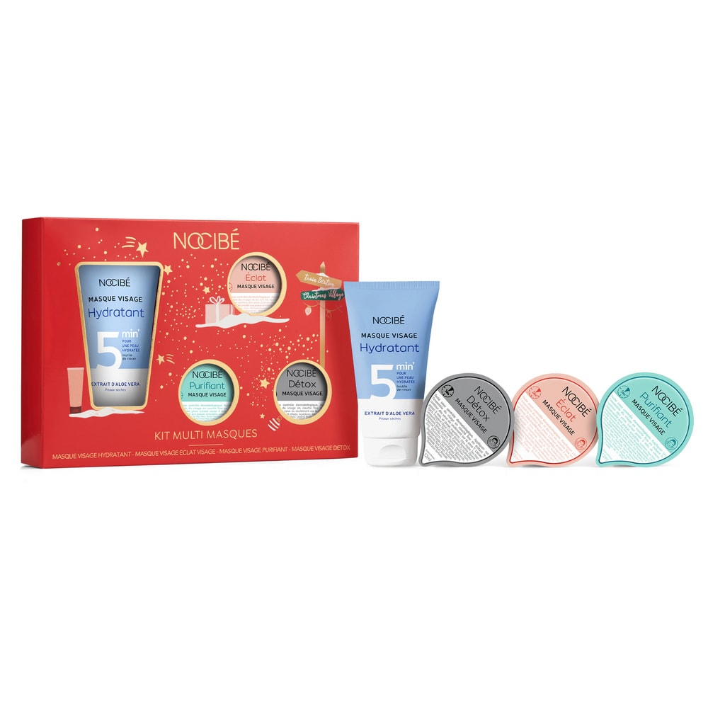 Nocibé Kit Multi Masques Coffret 4 masques visage