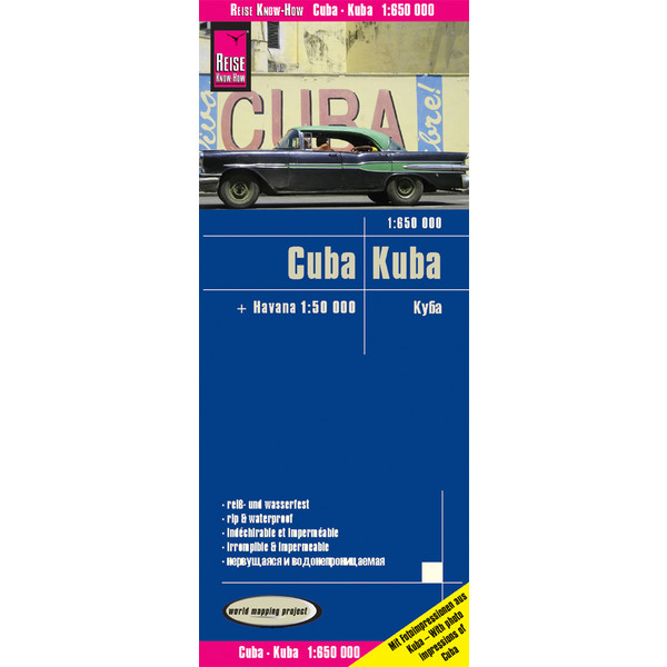 RKH WMP CUBA 1 : 650.000 - Straßenkarte