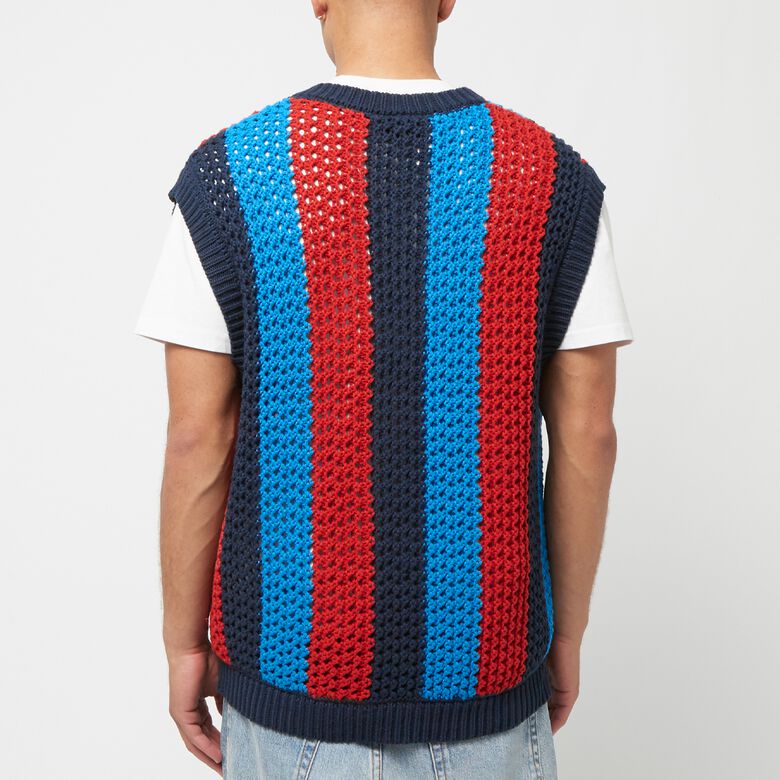 Pleasures Hombre Cardigan Vest multicolor