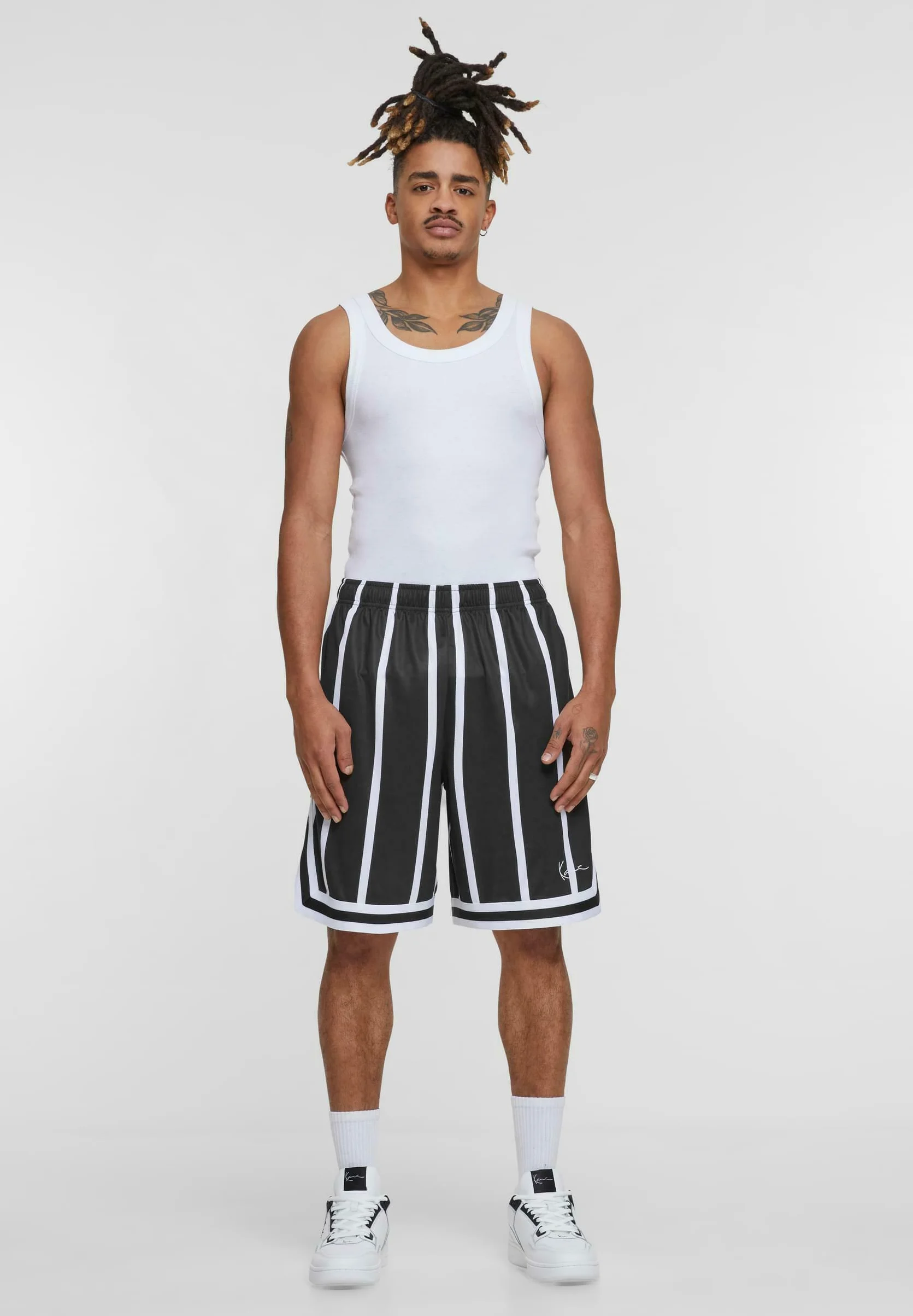 Karl Kani SMALL SIGNATURE STRIPED - Pantalones de chándal