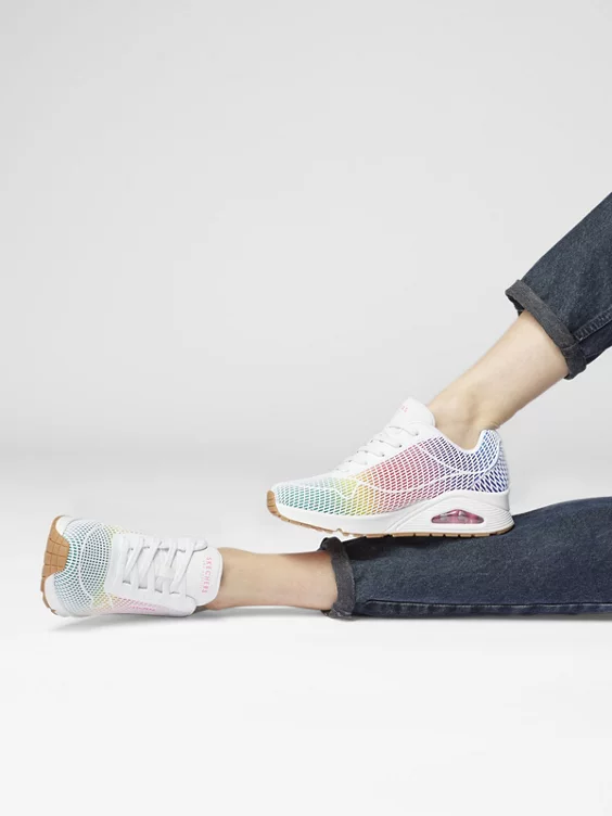 Skechers Wedge Sneaker UNO - EYE CATCHING