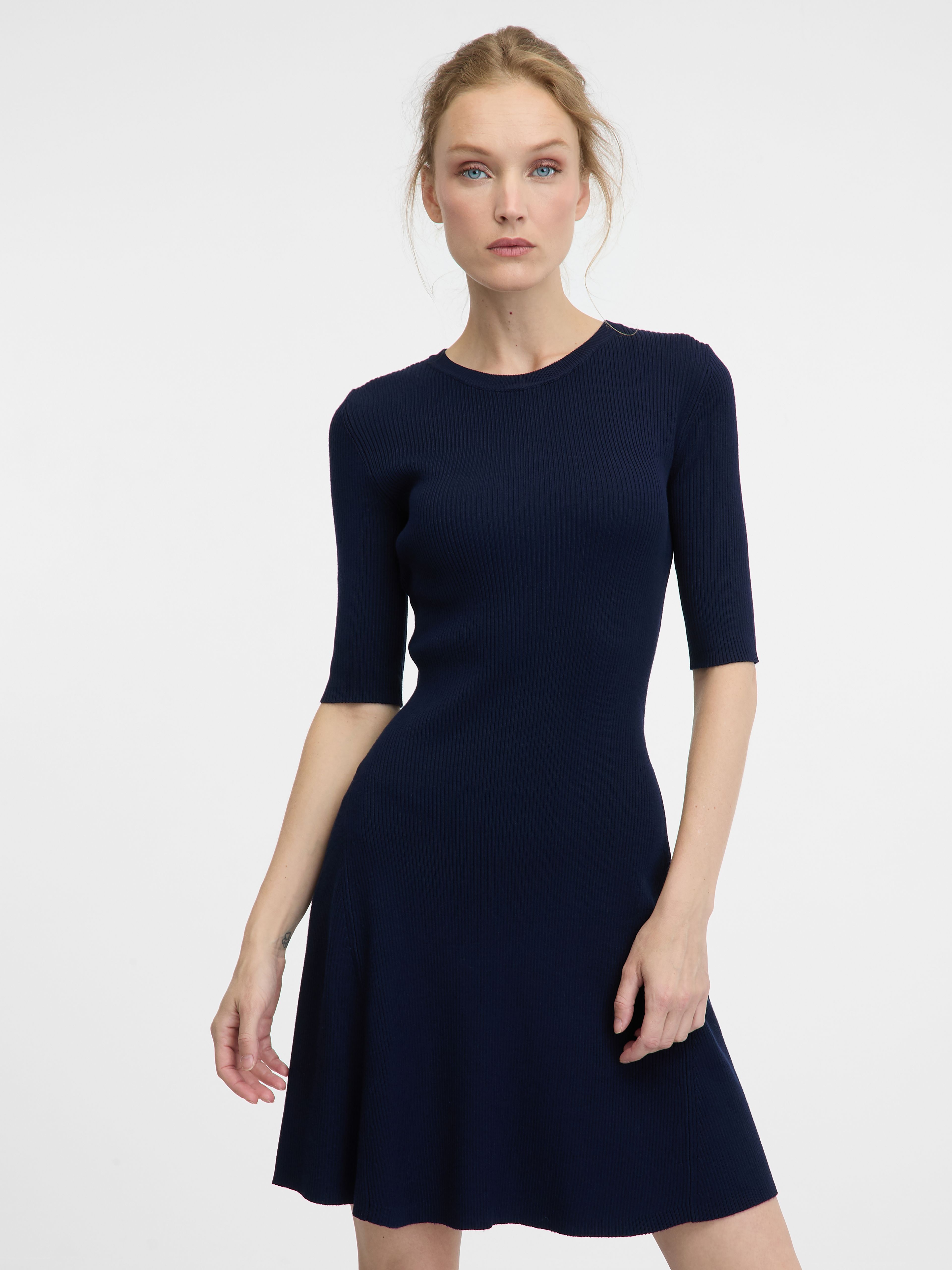 Schwarzes kurzes Damenkleid ORSAY
