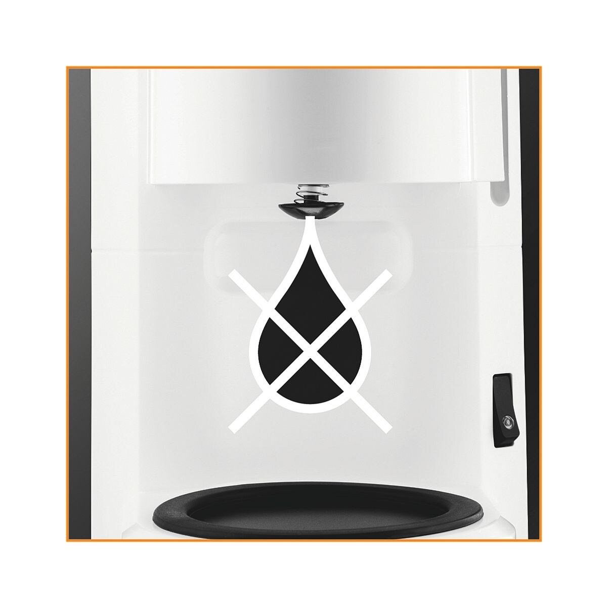 Krups Filterkaffeemaschine Aromacafé 5, Kaffeemaschine für 5 - 7 Tassen, mit Glaskanne, 200 Watt