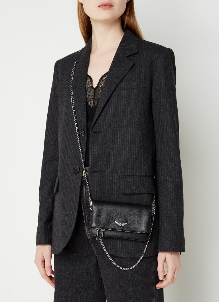 Geantă de mână din piele Zadig&Voltaire Rock Nano XS