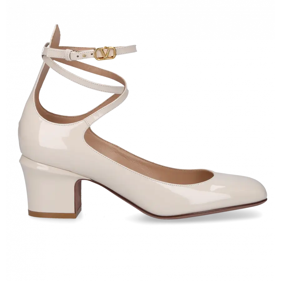 Valentino Garavani - Pumps TAN-GO Lackleder - beige