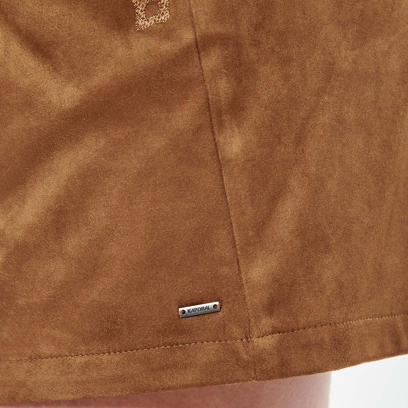 BELIZ  Short marron femme