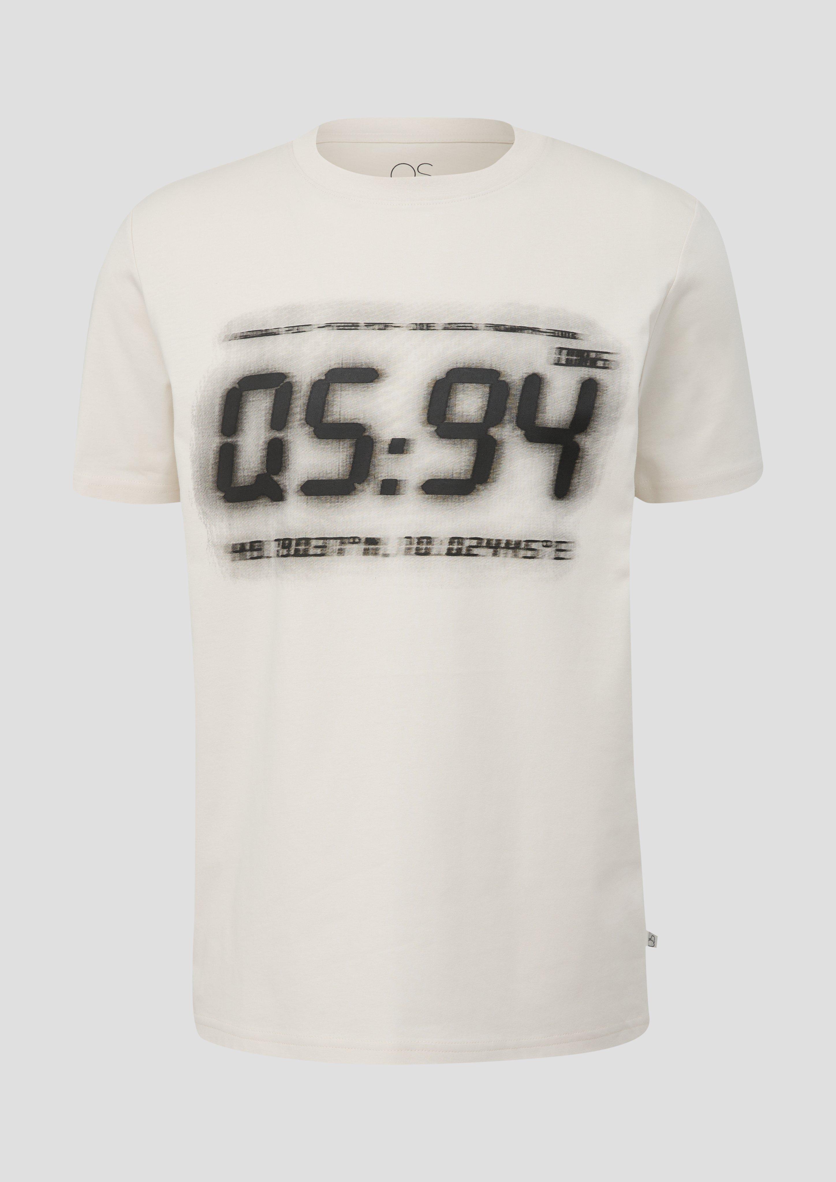 Baumwollshirt mit Grafik-Print  2142328-03D0