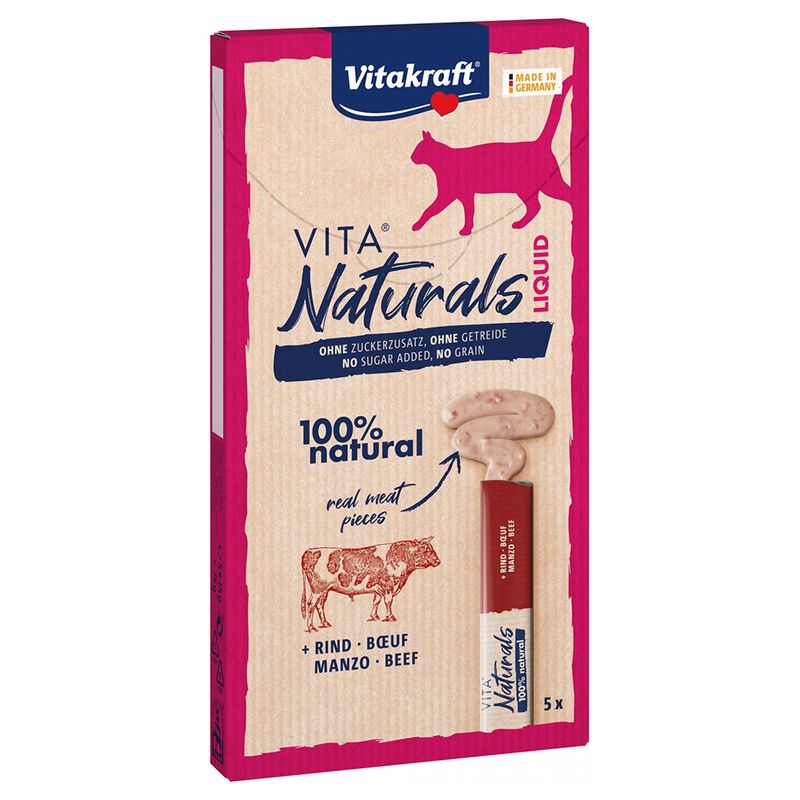 Vitakraft Vita Naturals Liquid-Snack Rind zu TOP-Preisen | bitiba