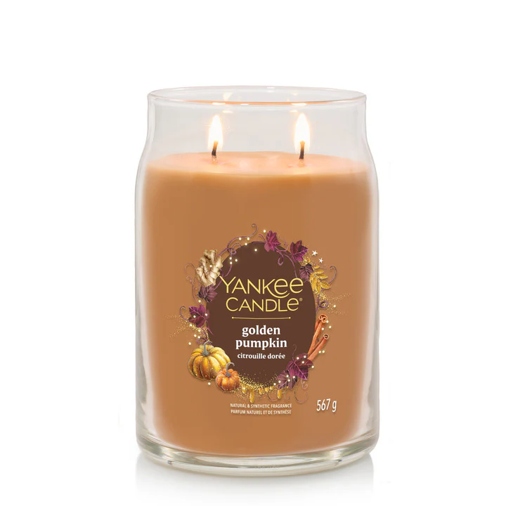 Signature Jar Candles Zlatna bundeva - Mirisna svijeća
