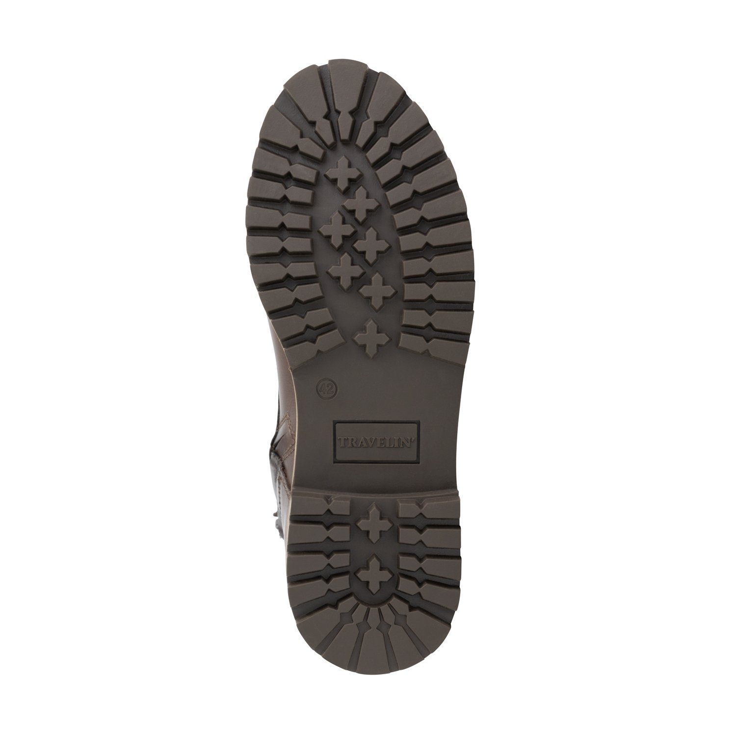 Travelin' Stalon Men Schnürschuh (Schnürsenkel und Reißverschluss) echtes leder