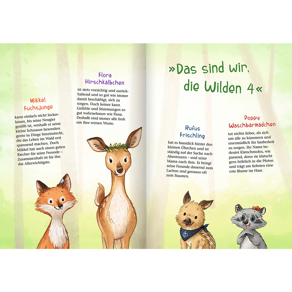 Die wilden Waldhelden: Wir gehören zusammen!