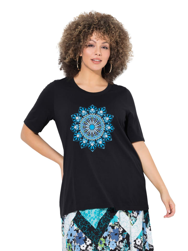 Ulla Popken Shirt in schwarz günstig kaufen
