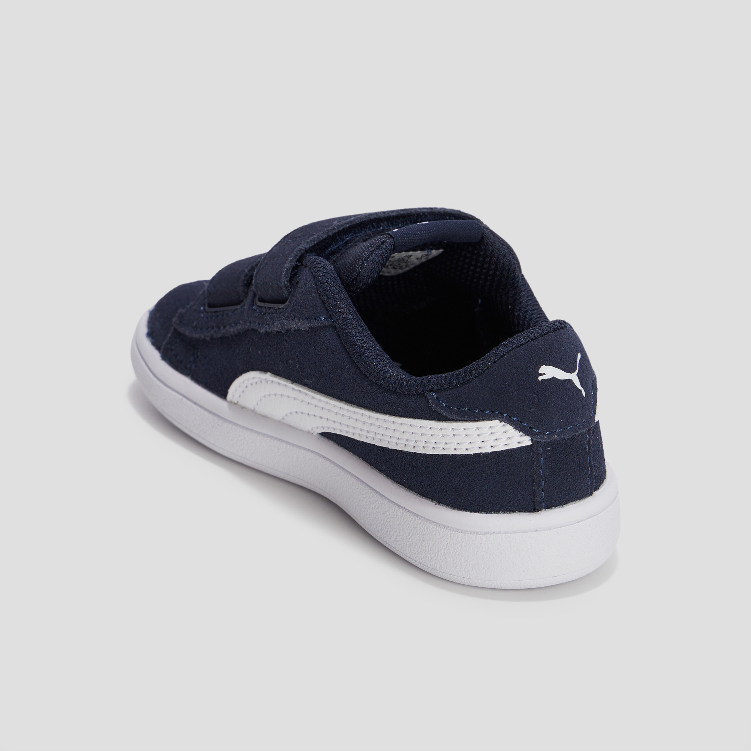 Tennis à scratchs Smash V2 SD Puma bleu marine garçon | La Halle