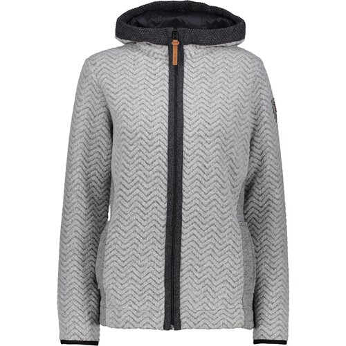 DAMEN KAPUZENSWEAT WOMAN JACKET FIX HOOD