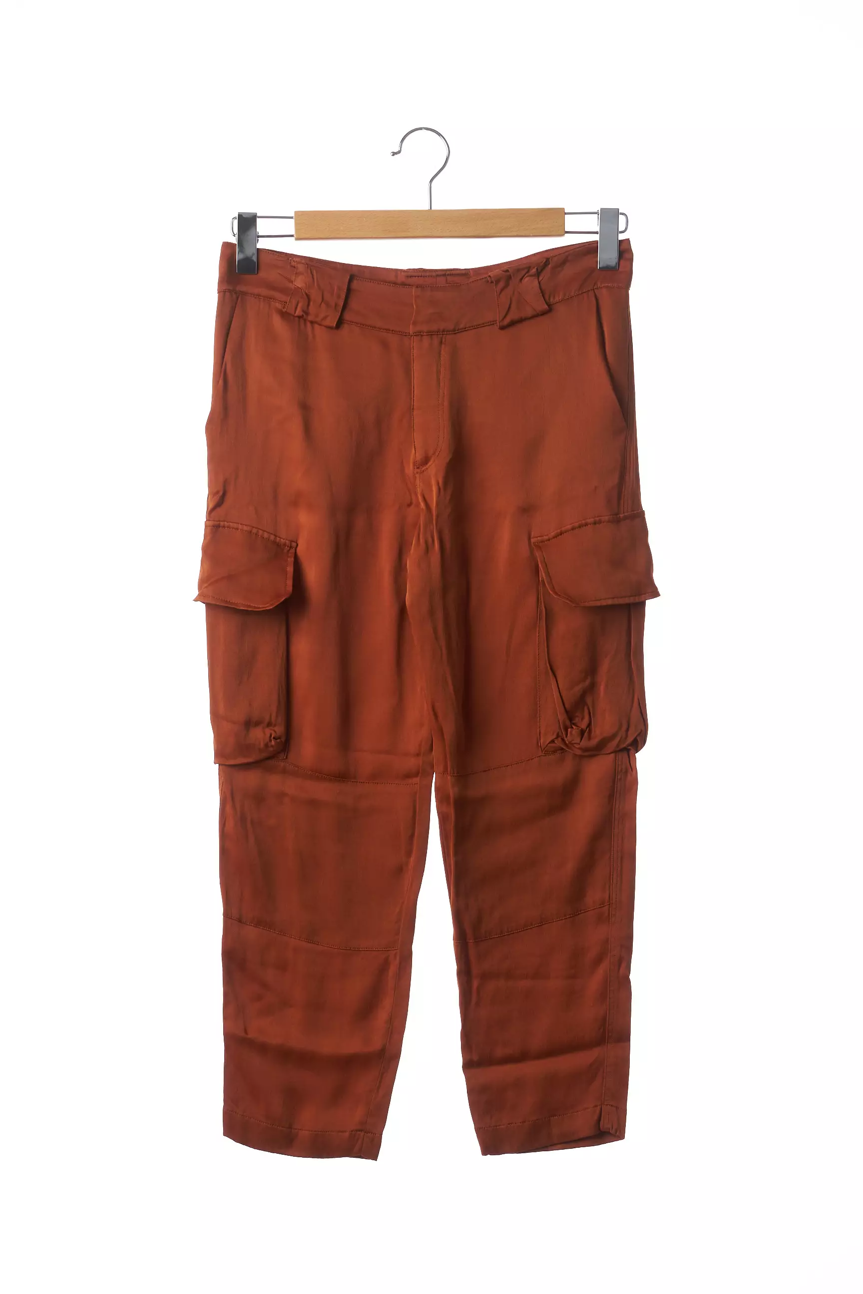 8Pm Pantalons Cargo Femme couleur marron