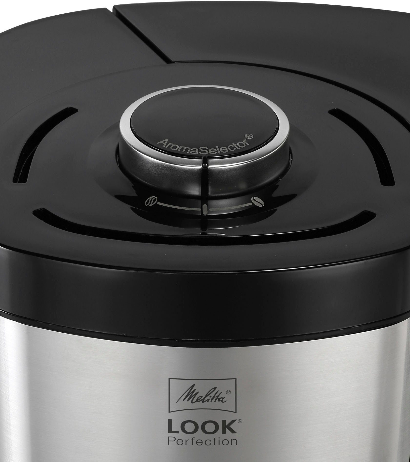Melitta Filterkaffeemaschine Look® Perfection 1025-06, 1,25l Kaffeekanne, Papierfilter 1x4