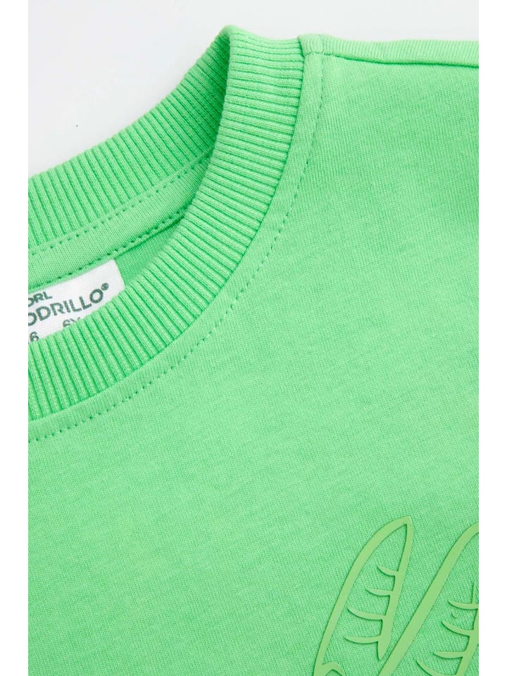 Coccodrillo Langarm-T-Shirt in grün günstig kaufen