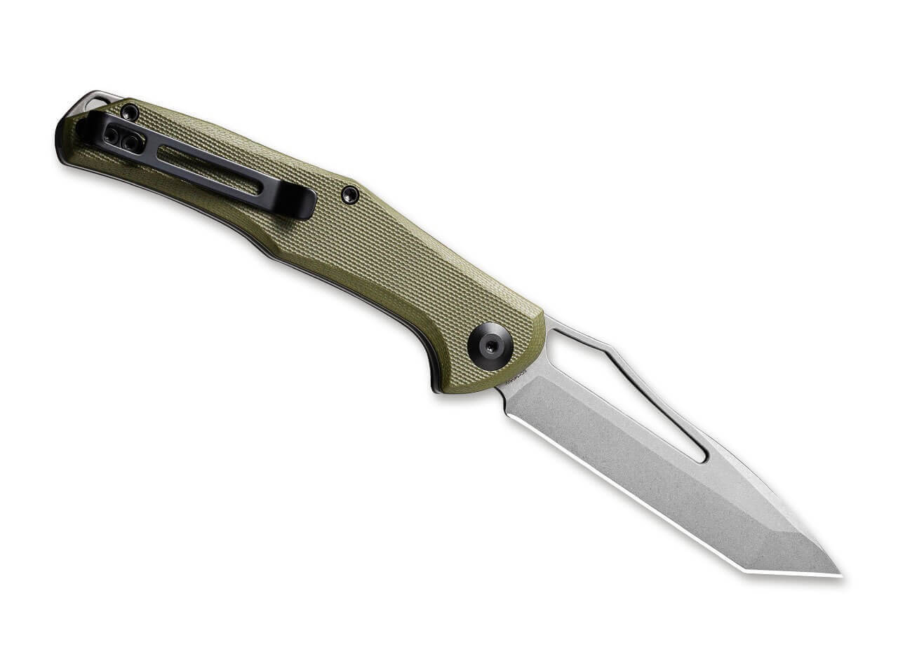 Fracture G10 Tanto Green