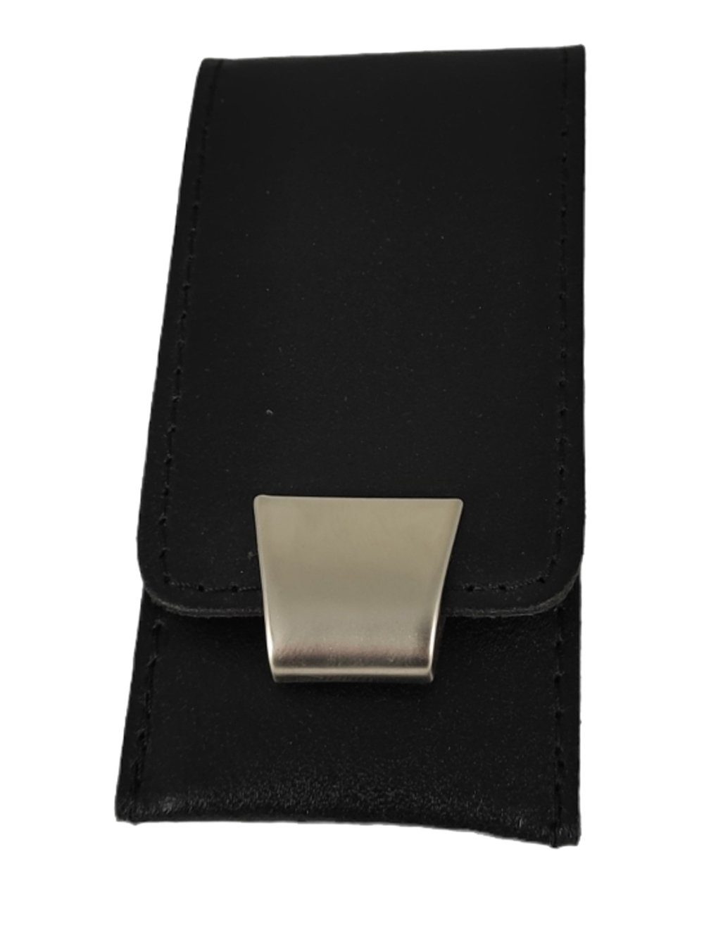 EloModa Maniküre-Etui 3-teiliges Solingen Maniküre Set mit Leder Etui, Nagelschere, Feile, 3 tlg., Solingen