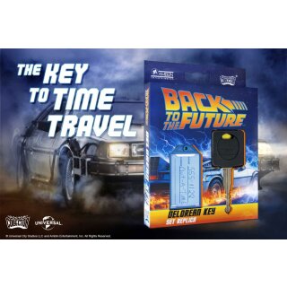 Zurück in die Zukunft Replik 1/1 DeLorean Autoschlüssel