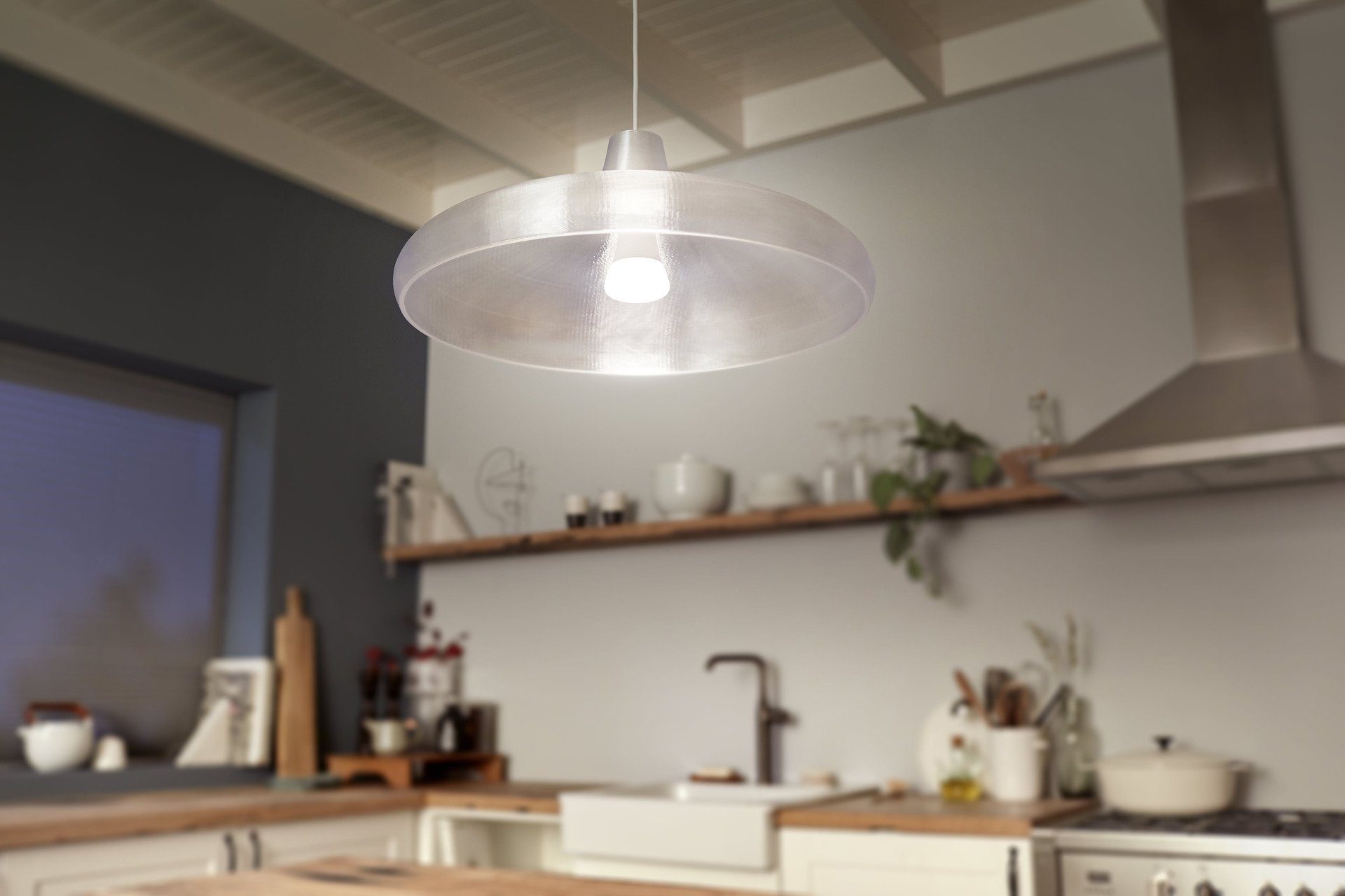 Philips Hue LED-Leuchtmittel White E27 Einzelpack 1100lm 100W!, E27, 1 St., Warmweiß